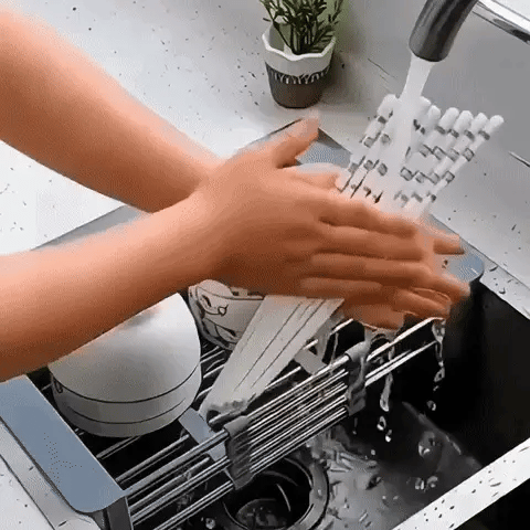 FlexiDry: Escurridor Plegable Multifuncional