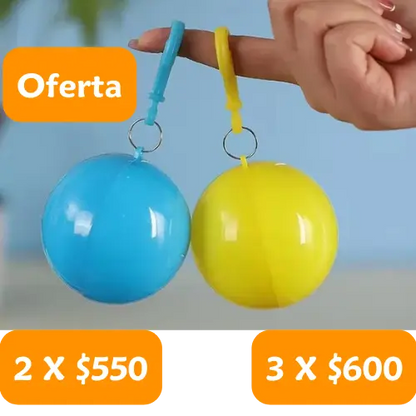 RainyDay: Tu Protección Portátil contra la Lluvia ¡2 X $550 ó 3 X $600!